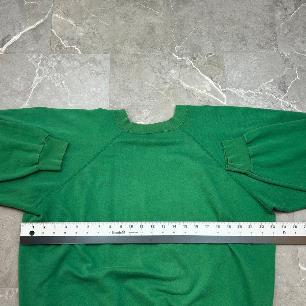 80s Vintage New York Jets Sweatshirt Mens Large Pullover Crewneck Helmet Graphic - Picture 5 of 7